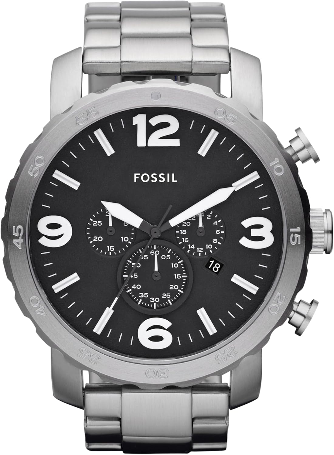 Fossil Men's Nate Quartz Chronograph Watch for Men